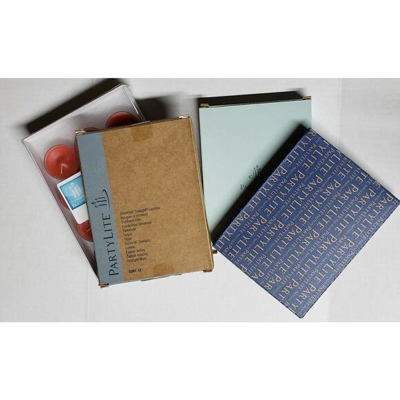 Vintage Partylite Tealights 12 Candles NOS "Tiramisu" p1f/v04413 - Picture 3 of 3